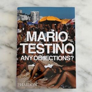 Phaidon Mario Testino Photography Book “Any Objections?” Perfect condition